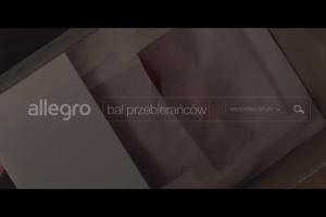 Historia stroju na bal przebierańców w reklamie Allegro