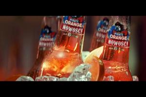 Piwo Captain Jack reklamowane w wersji Orange